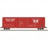 FMC 5347 Single-Door Boxcar - Ready to Run - Master(R) -- Rahway Valley 1001 (red, w, HO, Atlas Model Railroad Co. 20007603