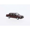 1984 Volvo 740 Sedan - Assembled -- Metallic Red, HO, Brekina Automodelle PCX870663