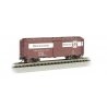 AAR 40′ Steel Boxcar - Ready to Run - Silver Series(R) -- Pennsylvania Railroad 92419 (Tuscan, N, Bachmann Industries 17061