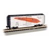 AAR 40′ Steel Boxcar - Ready to Run - Silver Series(R) -- Western Pacific 19507 (silver, blac, N, Bachmann Industries 17072