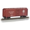 Pullman-Standard PS-1 40′ Steel Boxcar - Ready to Run - Silver Series(R) -- Southern Railway, HO, Bachmann Industries 16013