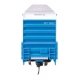 60′ High Cube Plate F Horizontal Post Boxcar - Ready to Run -- GATX Leasing BKTY 158025 (blue, w, HO, WalthersMainline 3104