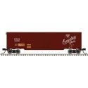 50′ Single-Door Boxcar - Ready to Run -- Chicago, Burlington & Quincy 24203 (Boxcar Red, Everywhere W, N, Trainman 50006912