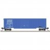 50′ Single-Door Boxcar - Ready to Run -- Canadian National 794247 (blue), N, Trainman 50006921