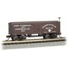 Old-Time Wood Boxcar - Ready to Run -- Rome, Watertown and Ogdensburg, N, Bachmann Industries 15658