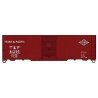AAR 40′ Single-Door Steel Boxcar - Kit -- Texas & Pacific 81295 (Boxcar Red, T&P Diamond Logo), HO, Accurail Inc 3563