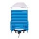 60′ High Cube Plate F Horizontal Post Boxcar - Ready to Run -- GATX Leasing LRS 141099 (blue, wh, HO, WalthersMainline 3107