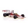 1975 McLaren M23D - Assembled -- Emerson Fittipaldi 5 (Weltmeisterauto, white, red, black), HO, Brekina Automodelle 22952