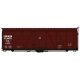 Fowler 36′ Wood Boxcar - Kit -- Dominion Atlantic 1427 (Boxcar Red), HO, Accurail Inc 1188