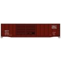 AAR 50′ Riveted-Side Double-Door Boxcar - Kit -- Maine Central 9018 (Boxcar Red, Rectangular Logo), HO, Accurail Inc 5243