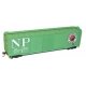 AAR 50′ Riveted-Side Double-Door Boxcar - Kit -- Northern Pacific, HO, Accurail Inc 5235