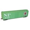AAR 50′ Riveted-Side Double-Door Boxcar - Kit -- Northern Pacific, HO, Accurail Inc 5235