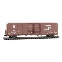 60′ Excess-Height Double-Plug-Door Boxcar - Ready-to-Run -- Conrail 220998 (Boxcar Red, whit, N, Micro Trains Line 10200320
