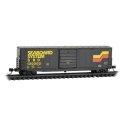 50` Boxcar with 10` Door, No Roofwalk, Short Ladders - Ready to Run -- Seaboard System SBD 1, N, Micro Trains Line 18000335