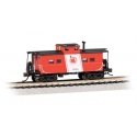 Northeast-Style Steel Cupola Caboose - Ready to Run - Silver Series(R) -- Central Railroad of, N, Bachmann Industries 16870