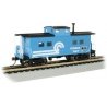 Northeast-Style Steel Cupola Caboose - Ready to Run - Silver Series(R) -- Conrail 18619 (blu, HO, Bachmann Industries 16822