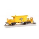 Transfer Caboose - Ready to Run -- Union Pacific 13737 (Armour Yellow, red), HO, Bachmann Industries 76404