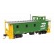 30′ GTW Style Wood Caboose with Offset Coupola - Ready To Run -- Burlington Northern 11105, HO, WalthersProto 103255