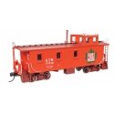 30′ GTW Style Wood Caboose with Offset Coupola - Ready To Run -- Grand Trunk Western (Early) 7793, HO, WalthersProto 103261