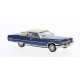 1972 Cadillac Coupe de Ville - Assembled -- Blue, Beige, HO, Brekina Automodelle 18127