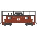 PRR Class N8 Steel Center-Cupola Cabin Car (Caboose) - Ready to Run -- Pennsylvania Rai, HO, Bowser Manufacturing Co. 43413