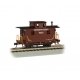 Wood 4-Wheel Bobber Caboose - Ready to Run - Silver Series(R) -- Pennsylvania Railroad 47608, HO, Bachmann Industries 18402