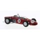 1961 Ferrari F 156 - Assembled -- Graf Berghe von Trips 20 Reims (red, white, German Lettering), HO, Brekina Automodelle 22994