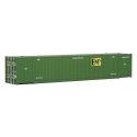 53′ Singamas Corrugated Side Container - Ready to Run -- EMP (green, yellow), HO, Walthers SceneMaster 8503