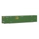 53′ Singamas Corrugated Side Container - Ready to Run -- EMP (green, yellow), HO, Walthers SceneMaster 8503