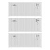 20′ Fully Corrugated Container - 3-Pack -- Gateway, HO, Walthers SceneMaster 18051