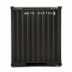 40′ Hi-Cube Corrugated-Side Container - Assembled -- Mitsui OSK Lines (black, white, red All, HO, Walthers SceneMaster 8264