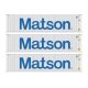 40′ Fully Corrugated Container - 3-Pack -- Matson, HO, Walthers SceneMaster 18253