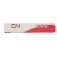 53′ Singamas Corrugated-Side Container - Assembled -- Canadian National (gray, red Three Mod, HO, Walthers SceneMaster 8537