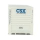 53′ Singamas Corrugated-Side Container - Assembled -- CSX Transportation (white, blue), HO, Walthers SceneMaster 8520