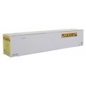 48′ Smooth Side Container - Assembled -- J.B. Hunt Transport, HO, Walthers SceneMaster 8455