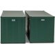 20′ Smooth-Side Container with Right Side Door 2-Pack - Ready to Run -- Railway Express Agen, HO, Walthers SceneMaster 8680