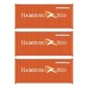 20′ Fully Corrugated Container - 3-Pack -- Hamburg Sud, HO, Walthers SceneMaster 18052