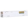 53′ Singamas Corrugated Side Container - Ready to Run -- J.B. Hunt Intermodal (white, yellow, HO, Walthers SceneMaster 8506
