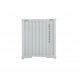 40′ Hi-Cube Corrugated-Side Container - Assembled -- Ocean Network Express - ONE (white, mag, HO, Walthers SceneMaster 8276