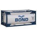 20′ Tank Container - Kit -- Bond, HO, Walthers SceneMaster 8103