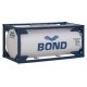20′ Tank Container - Kit -- Bond, HO, Walthers SceneMaster 8103