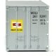 20′ Smooth-Side Container - Ready to Run -- Mitsui OSK Lines (gray, Alligator Logo), HO, Walthers SceneMaster 8657