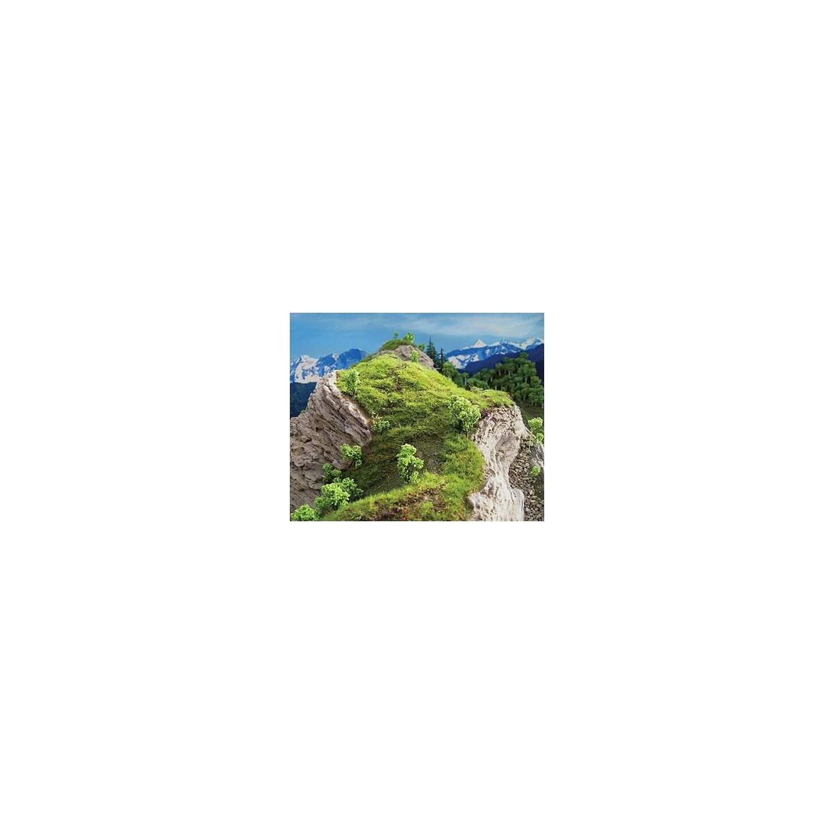 Grass Mat -- Spring Green - 12 x 12′ 30.5 x 30.5cm, ALL, Grand Central Scenery GM1