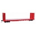 53′ GSC Bulkhead Flatcar - Ready to Run -- Great Northern 60564, HO, WalthersMainline 5930