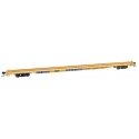 85′ General American G85 Flatcar - Ready to Run -- GTTX (Yellow) 300421, HO, WalthersMainline 5555