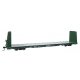 68′ Bulkhead Flatcar - Ready to Run -- BC Rail 66528, HO, WalthersMainline 50602
