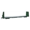 68′ Bulkhead Flatcar - Ready to Run -- BC Rail 66528, HO, WalthersMainline 50602