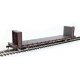 60` Pullman-Standard Bulkhead Flatcar (48` IL) - Ready to Run -- Trailer Train 90585 (brown), HO, WalthersMainline 5874