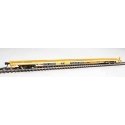 85′ General American G85 Flatcar - Ready to Run -- GTTX (Yellow) 300602, HO, WalthersMainline 5522