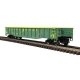 52` 6` Gondola - 3-Rail - Ready to Run - Trainman(R) -- Reading and Northern (green, yellow), O, Atlas O 2002123